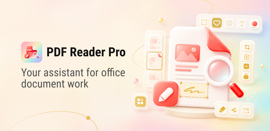 PDF Reader Pro artwork with document tools